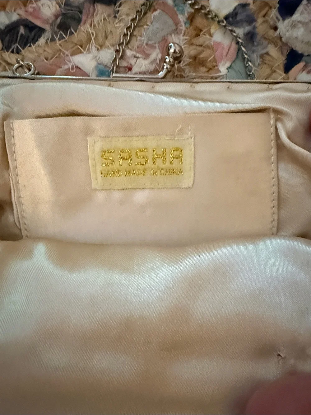 Vintage sparkly beaded purse